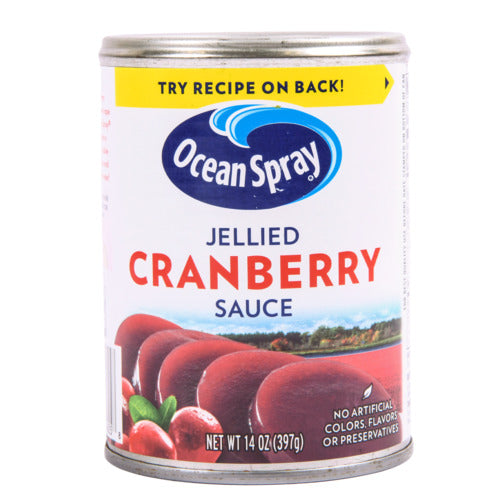 ocean spray canned jellied cranberry sauce 14 oz -- 24 per case