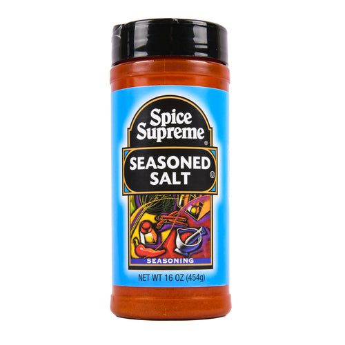 spice supreme seasoned salt 16 oz -- 12 per case