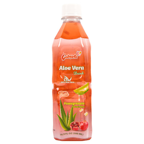 gabriela aloe vera drink pomegranate 500ml -- 24 per case