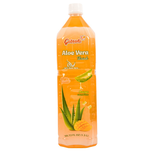 gabriela aloe vera mango drink 1.5l -- 12 per case