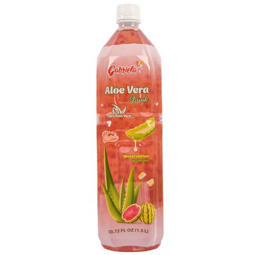 gabriela aloe vera watermelon drink 1.5l -- 12 per case