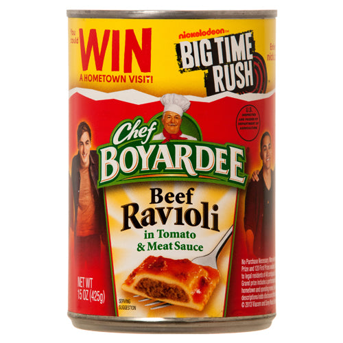 chef boyardee beef ravioli 15z 1y -- 12 per case