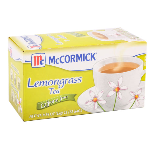 mccormick lemon grass tea 25 ct -- 6 per case