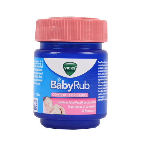 vicks baby vaporub 50 gr -- 5 per box