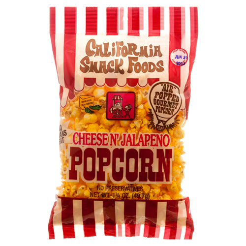 california snacks cheese popcorn 1.75 oz -- 24 per case