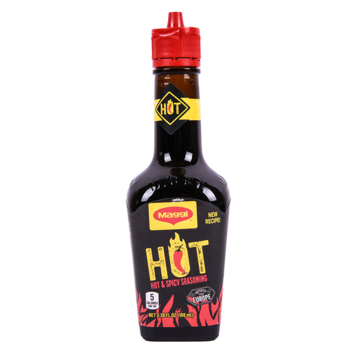 maggi seasoning sauce hot 3.38 oz -- 12 per case