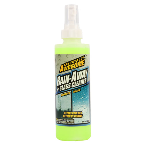 awesome rain-away glass cleaner 8 oz -- 18 per case