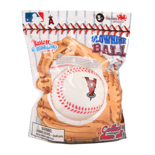 los angeles angels squishy ball -- 12 per case