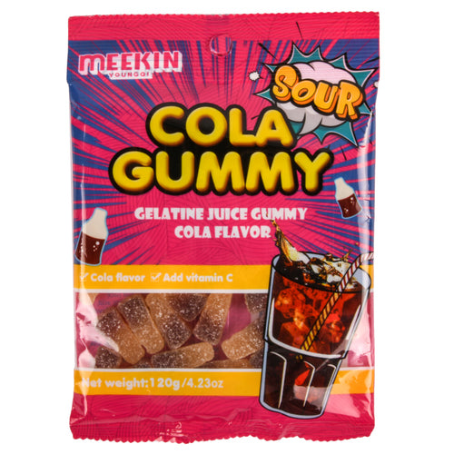 gummy candy sour cola -- 36 per case