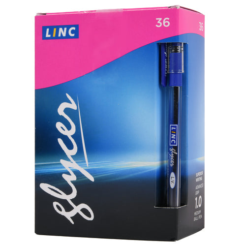 pen 36ct lync glycer smooth ball point 1.0mm -- 24 per case