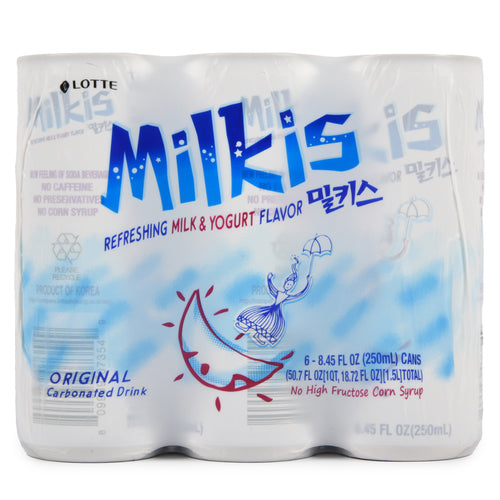 milkis original milk yogurt carbonated drink 8.45 oz -- 30 per case