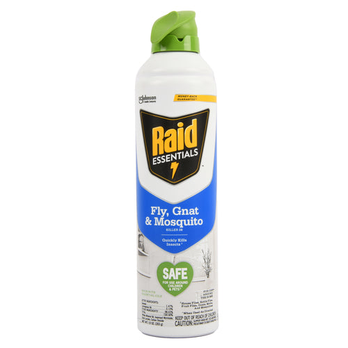 raid essentials fly gnat mosquito 10 oz -- 6 per case