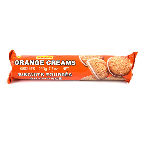 orange cream biscuits 220g -- 40 per case