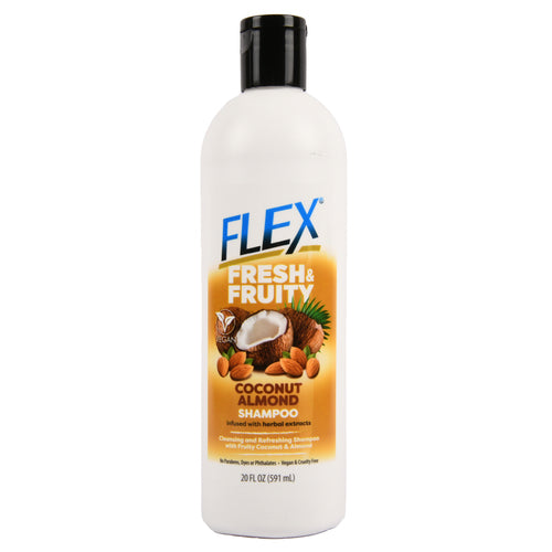 flex shampoo coconut almond 20 oz -- 12 per case