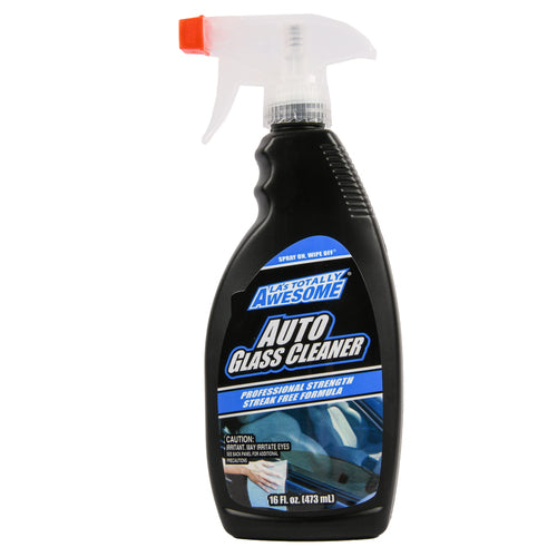 awesome auto glasss chrome cleaner spray 16 oz -- 12 per case