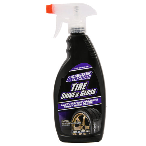 awesome tire shine gloss spray 16 oz -- 12 per case