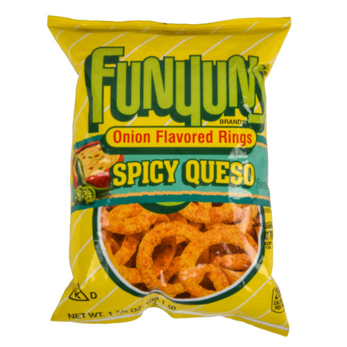 frito lay xvl funyuns spicy queso -- 24 per case