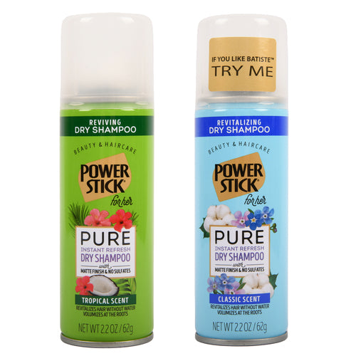 power stick dry shampoo mixed 2.2 oz -- 12 per case