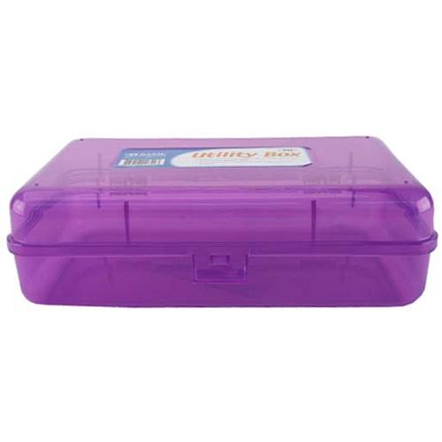 utility box multipurpose plastic assorted color -- 24 per case