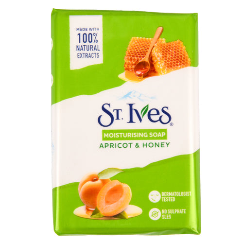 st.ives scrub soap apricot honey 125 gr -- 60 per case