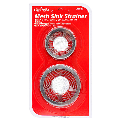 table king sink strainers - mesh  -- 24 per box