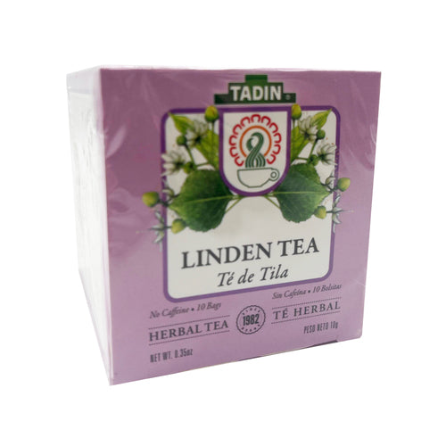 tadin linden tea blend 10 bags -- 48 per case