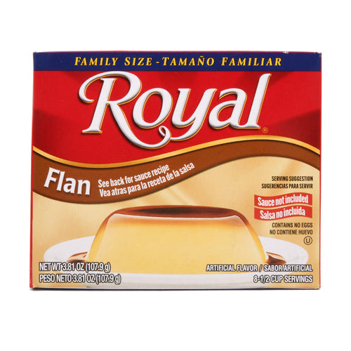 royal flan bilingual 3.81 oz -- 12 per case