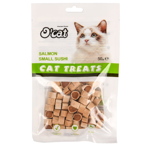 o cat cat treat salmon small sushi -- 20 per box