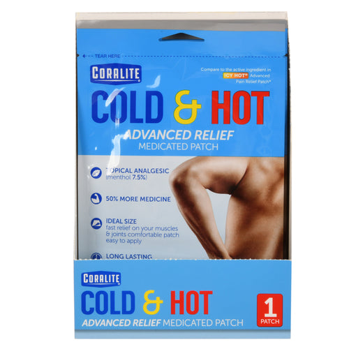 coralite cold hot medicated patch -- 24 per case