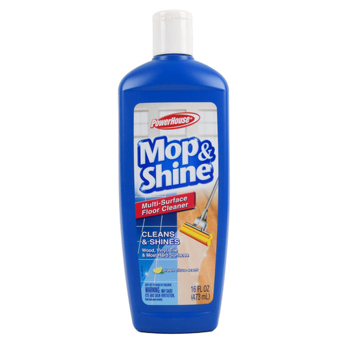 powerhouse mop shine 16 oz -- 12 per case