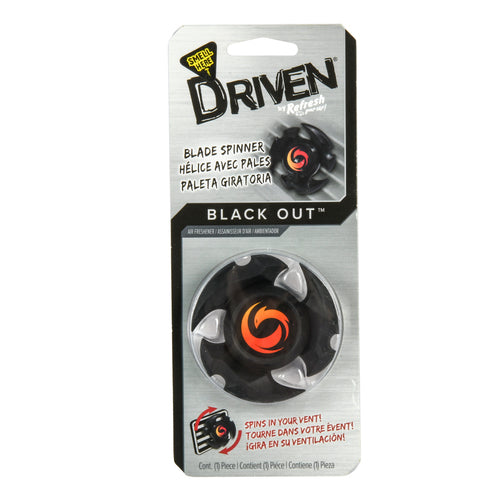 refresh car air freshener black out vent clip -- 24 per case