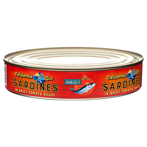 california girl sardines in chili - 15 oz -- 24 per case