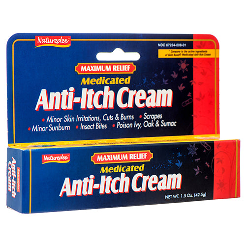natureplex anti-itch cream 1.5 oz -- 24 per case