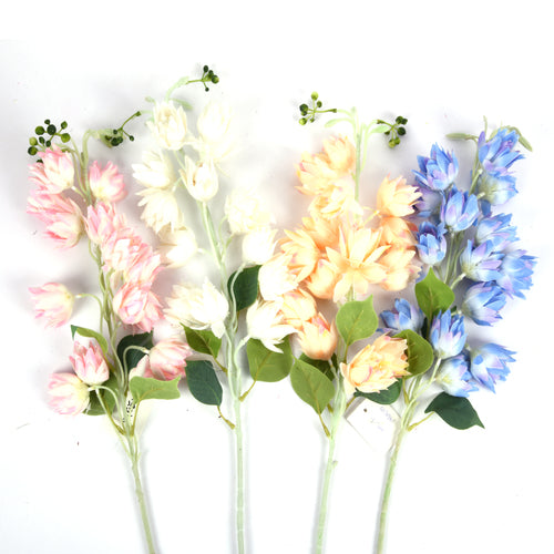 flower branch 85cm w asst colors -- 12 per box