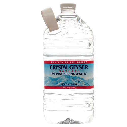 crystal geyser natural alpine spring water - 1 gallon - 6 pack -- 6 per case