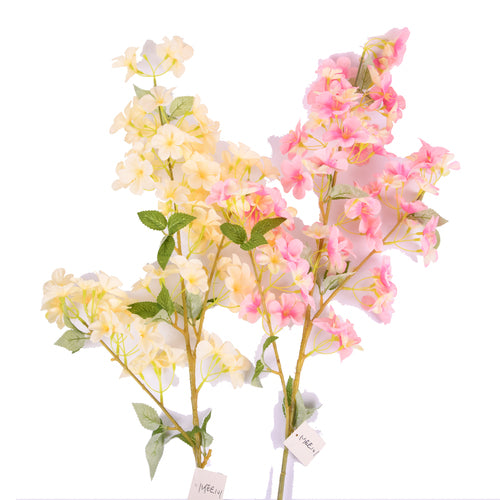 artificial flower branch w asst colors -- 12 per box