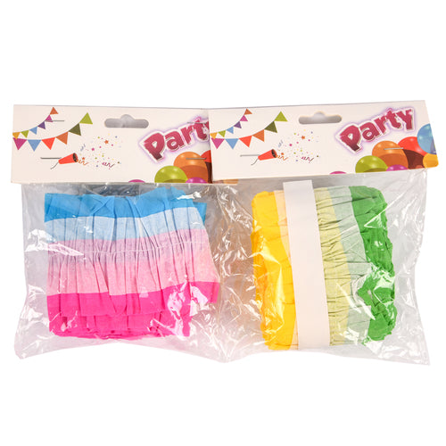 streamers asst colors -- 12 per box