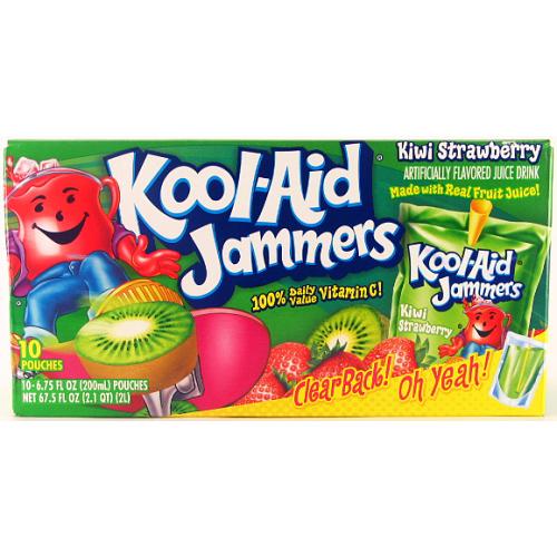 kool-aid jammers pouch drinks - - 6.75 oz -- 40 per case