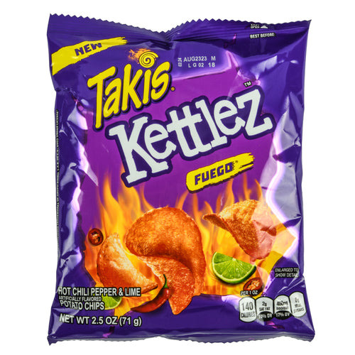 takis kettlez fuego 2.5 oz -- 20 per case