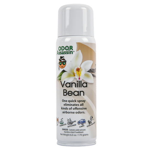 odor assassin vanilla bean spray 6 oz -- 12 per case