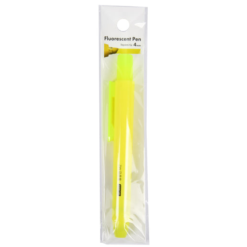 click highlighter fluorescent yellow -- 12 per box