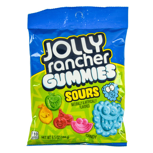 jolly rancher sour gummies 6.5 oz -- 12 per case