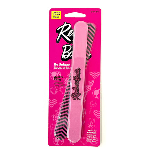 revlon nail file barbie -- 6 per box