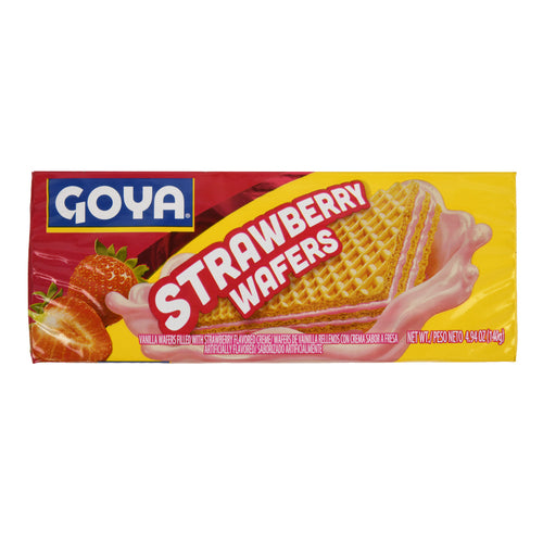 goya strawberry wafers 4.94 oz -- 24 per case – CONCORD DOLLARITEM