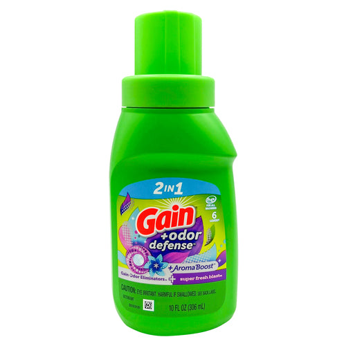 gain liquid detergent fresh blast scent 10 oz -- 12 per case