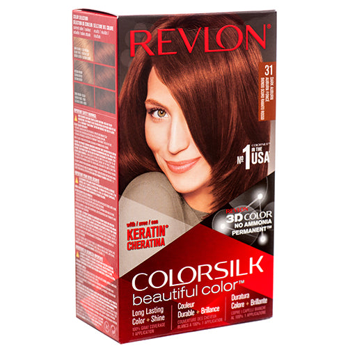 colorsilk dark auburn permanent hair color -- 12 per case