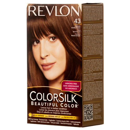 colorsilk zzmanent hair color - medium golden brown -- 12 per case