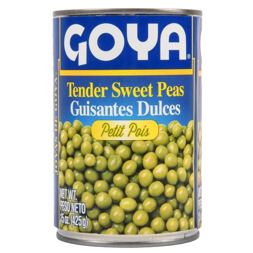 goya tender sweet peas 15 oz -- 24 per case