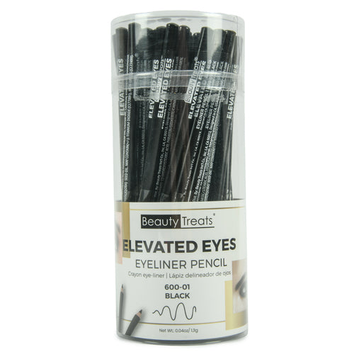 beauty treats pencil eyeliner black 48 pc -- 48 per box