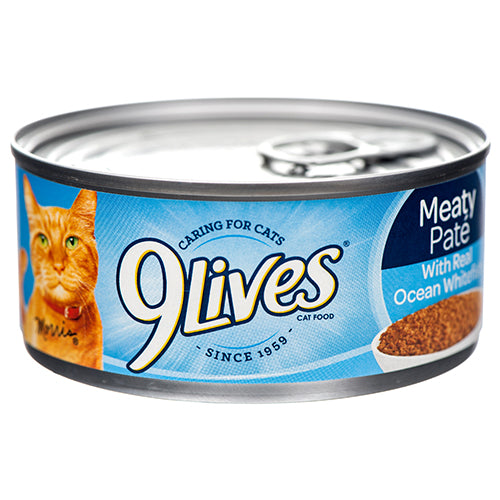 9 lives ocean whitefish dinner 5.5 oz -- 24 per case